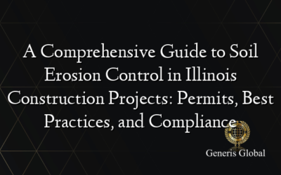 A Comprehensive Guide to Soil Erosion Control in Illinois Construction Projects: Permits, Best Practices, and Compliance