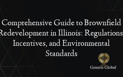 Comprehensive Guide to Brownfield Redevelopment in Illinois: Regulations, Incentives, and Environmental Standards