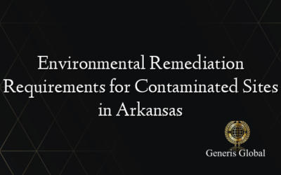 Environmental Remediation Requirements for Contaminated Sites in Arkansas