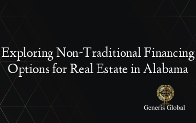 Exploring Non-Traditional Financing Options for Real Estate in Alabama