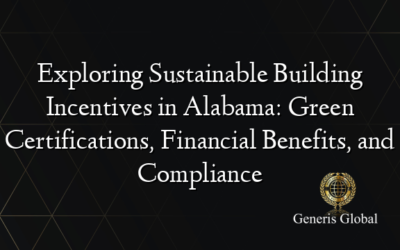 Exploring Sustainable Building Incentives in Alabama: Green Certifications, Financial Benefits, and Compliance