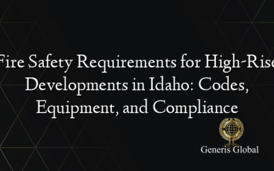 Fire Safety Requirements for High-Rise Developments in Idaho: Codes, Equipment, and Compliance