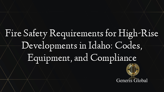 Fire Safety Requirements for High-Rise Developments in Idaho: Codes, Equipment, and Compliance