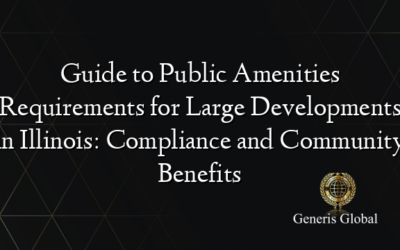 Guide to Public Amenities Requirements for Large Developments in Illinois: Compliance and Community Benefits