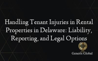 Handling Tenant Injuries in Rental Properties in Delaware: Liability, Reporting, and Legal Options