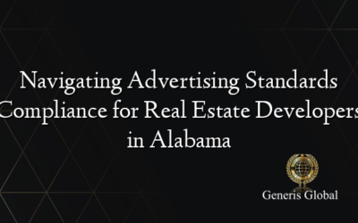 Navigating Advertising Standards Compliance for Real Estate Developers in Alabama