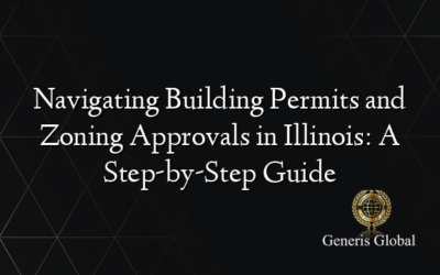 Navigating Building Permits and Zoning Approvals in Illinois: A Step-by-Step Guide