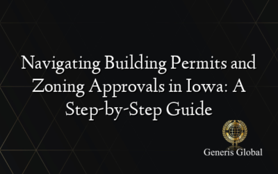 Navigating Building Permits and Zoning Approvals in Iowa: A Step-by-Step Guide