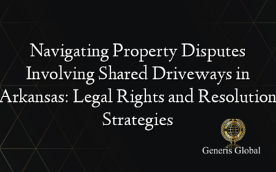 Navigating Property Disputes Involving Shared Driveways in Arkansas: Legal Rights and Resolution Strategies