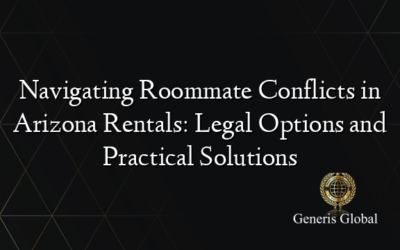 Navigating Roommate Conflicts in Arizona Rentals: Legal Options and Practical Solutions