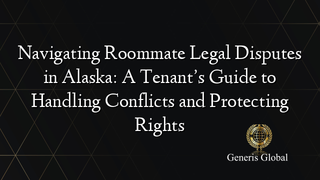 Navigating Roommate Legal Disputes in Alaska: A Tenant’s Guide to Handling Conflicts and Protecting Rights