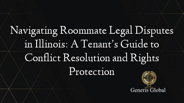 Navigating Roommate Legal Disputes in Illinois: A Tenant’s Guide to Conflict Resolution and Rights Protection