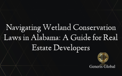 Navigating Wetland Conservation Laws in Alabama: A Guide for Real Estate Developers