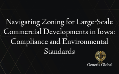 Navigating Zoning for Large-Scale Commercial Developments in Iowa: Compliance and Environmental Standards