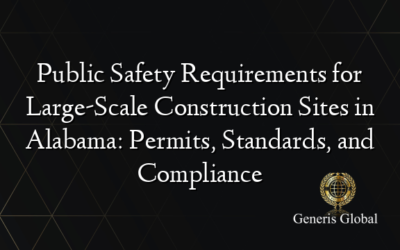 Public Safety Requirements for Large-Scale Construction Sites in Alabama: Permits, Standards, and Compliance