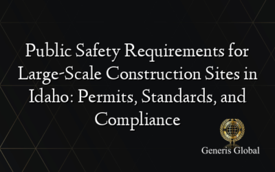 Public Safety Requirements for Large-Scale Construction Sites in Idaho: Permits, Standards, and Compliance