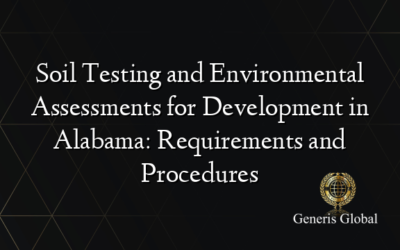 Soil Testing and Environmental Assessments for Development in Alabama: Requirements and Procedures