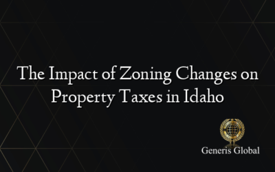 The Impact of Zoning Changes on Property Taxes in Idaho