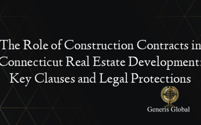 The Role of Construction Contracts in Connecticut Real Estate Development: Key Clauses and Legal Protections