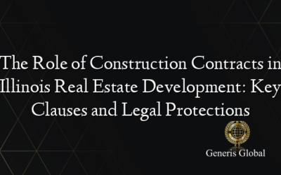 The Role of Construction Contracts in Illinois Real Estate Development: Key Clauses and Legal Protections