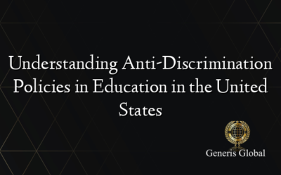 Understanding Anti-Discrimination Policies in Education in the United States