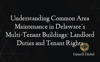 Understanding Common Area Maintenance in Delaware’s Multi-Tenant Buildings: Landlord Duties and Tenant Rights