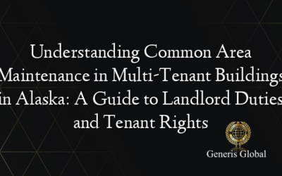 Understanding Common Area Maintenance in Multi-Tenant Buildings in Alaska: A Guide to Landlord Duties and Tenant Rights