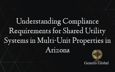 Understanding Compliance Requirements for Shared Utility Systems in Multi-Unit Properties in Arizona