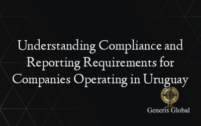 Understanding Compliance and Reporting Requirements for Companies Operating in Uruguay