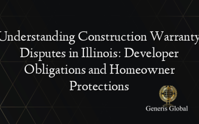 Understanding Construction Warranty Disputes in Illinois: Developer Obligations and Homeowner Protections