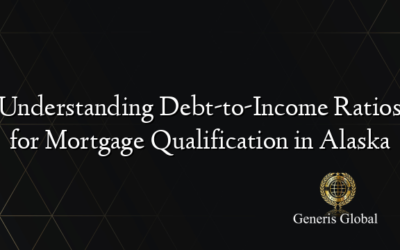 Understanding Debt-to-Income Ratios for Mortgage Qualification in Alaska