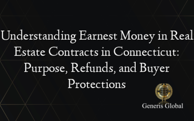 Understanding Earnest Money in Real Estate Contracts in Connecticut: Purpose, Refunds, and Buyer Protections