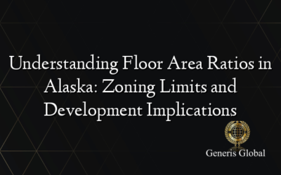 Understanding Floor Area Ratios in Alaska: Zoning Limits and Development Implications