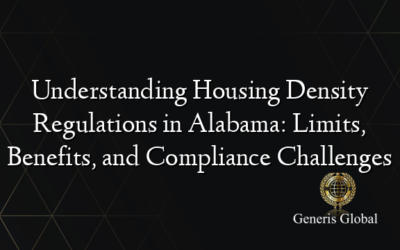 Understanding Housing Density Regulations in Alabama: Limits, Benefits, and Compliance Challenges