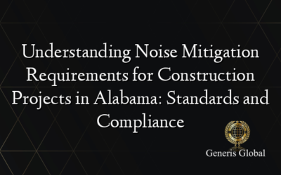 Understanding Noise Mitigation Requirements for Construction Projects in Alabama: Standards and Compliance