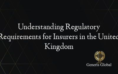 Understanding Regulatory Requirements for Insurers in the United Kingdom