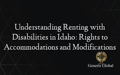 Understanding Renting with Disabilities in Idaho: Rights to Accommodations and Modifications