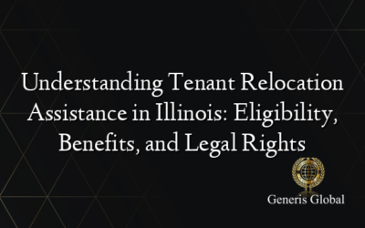Understanding Tenant Relocation Assistance in Illinois: Eligibility, Benefits, and Legal Rights