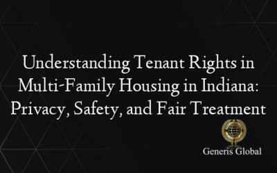 Understanding Tenant Rights in Multi-Family Housing in Indiana: Privacy, Safety, and Fair Treatment