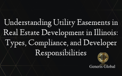 Understanding Utility Easements in Real Estate Development in Illinois: Types, Compliance, and Developer Responsibilities