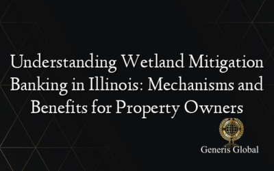 Understanding Wetland Mitigation Banking in Illinois: Mechanisms and Benefits for Property Owners