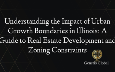 Understanding the Impact of Urban Growth Boundaries in Illinois: A Guide to Real Estate Development and Zoning Constraints