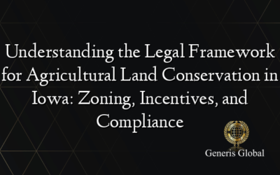 Understanding the Legal Framework for Agricultural Land Conservation in Iowa: Zoning, Incentives, and Compliance