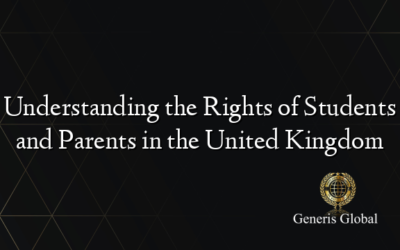 Understanding the Rights of Students and Parents in the United Kingdom