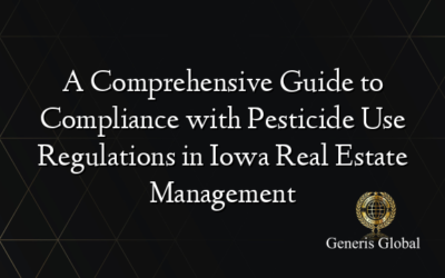 A Comprehensive Guide to Compliance with Pesticide Use Regulations in Iowa Real Estate Management