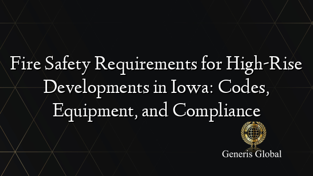 Fire Safety Requirements for High-Rise Developments in Iowa: Codes, Equipment, and Compliance