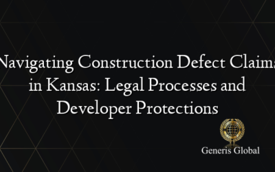 Navigating Construction Defect Claims in Kansas: Legal Processes and Developer Protections