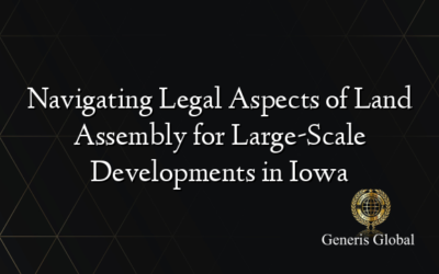 Navigating Legal Aspects of Land Assembly for Large-Scale Developments in Iowa