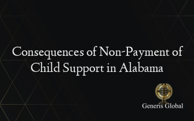 Consequences of Non-Payment of Child Support in Alabama