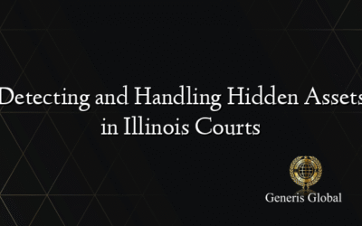 Detecting and Handling Hidden Assets in Illinois Courts